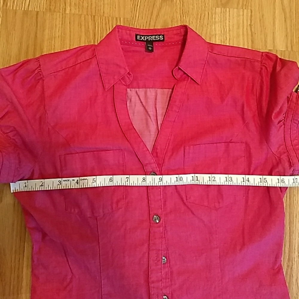 Express Design Studio Button Down - Picture 4 of 6
